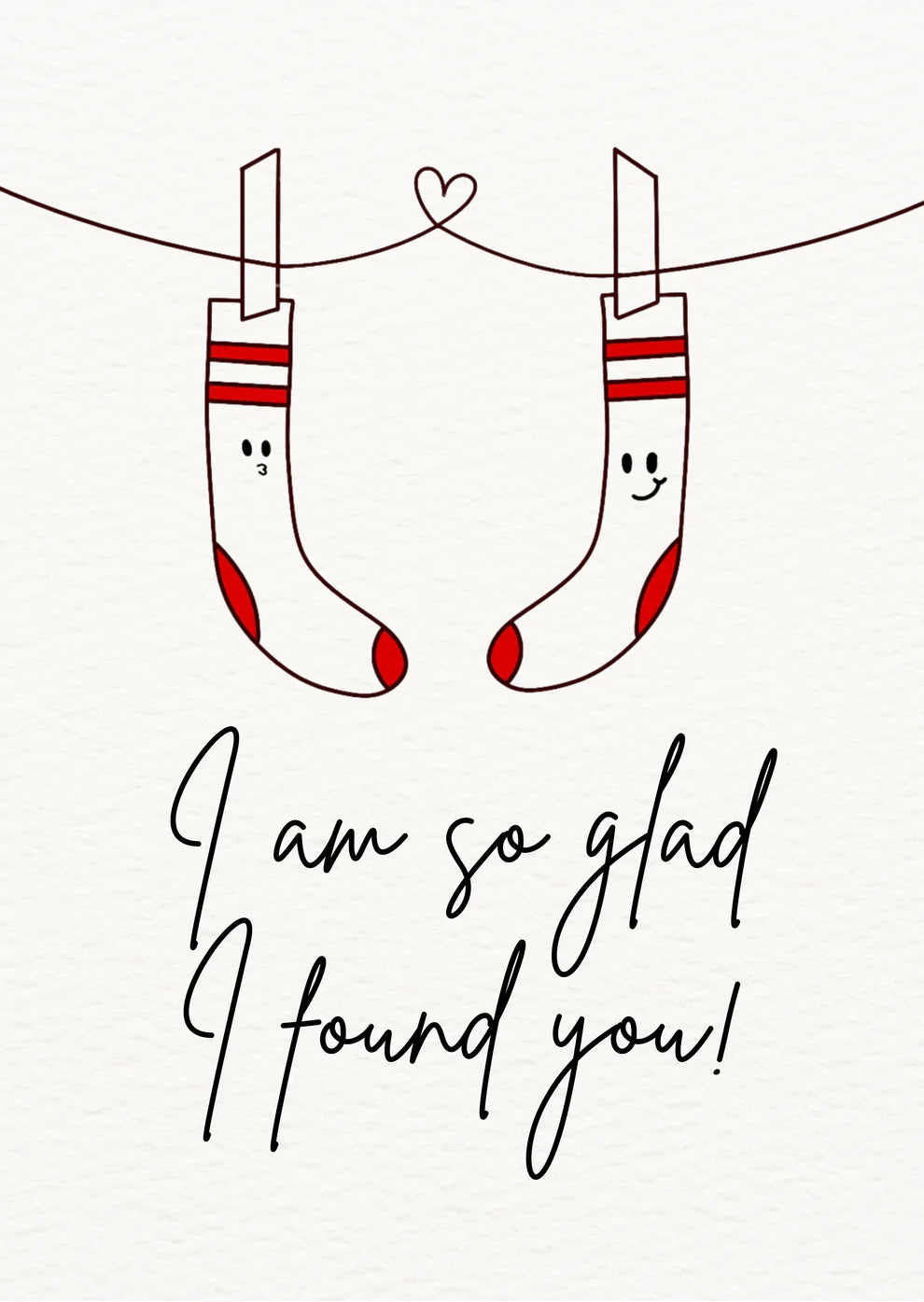 Karte "Im so glad I found you" (Kopie)
