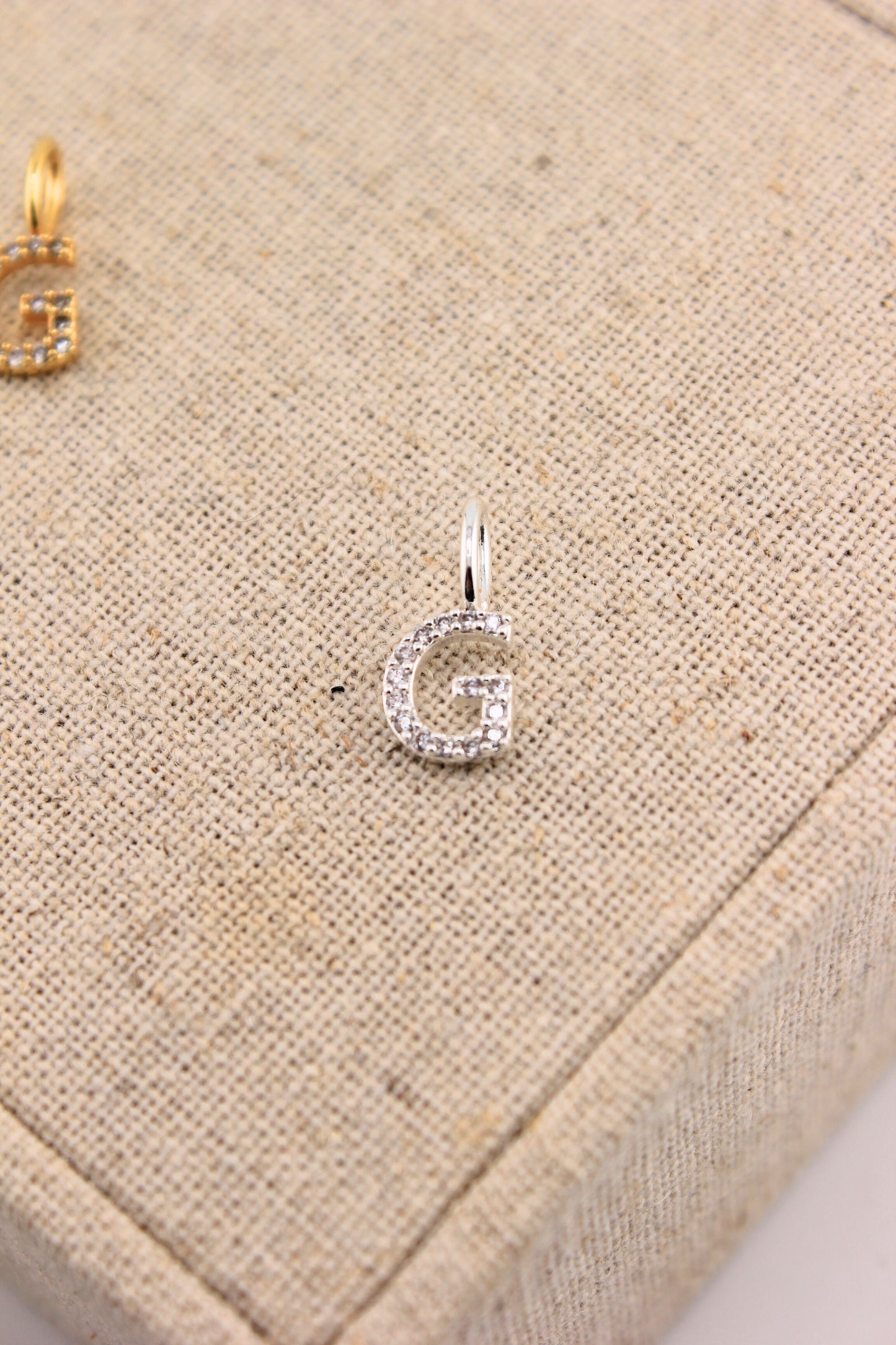 Anhänger Buchstabe G Zirkonie