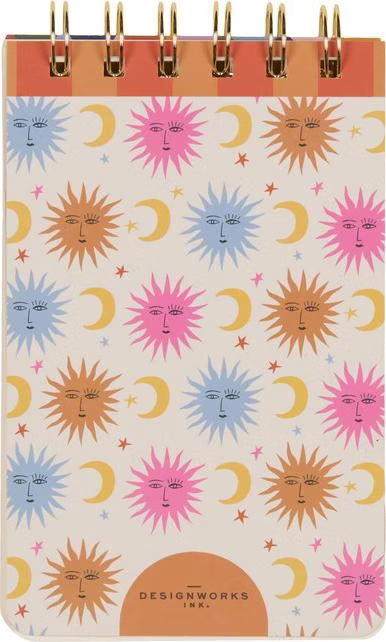 Twin wire Notepad "Sonne"