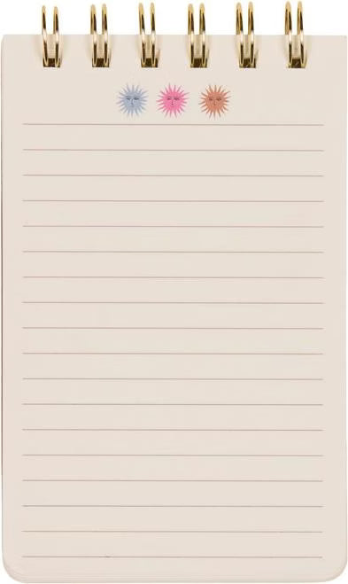 Twin wire Notepad "Sonne"