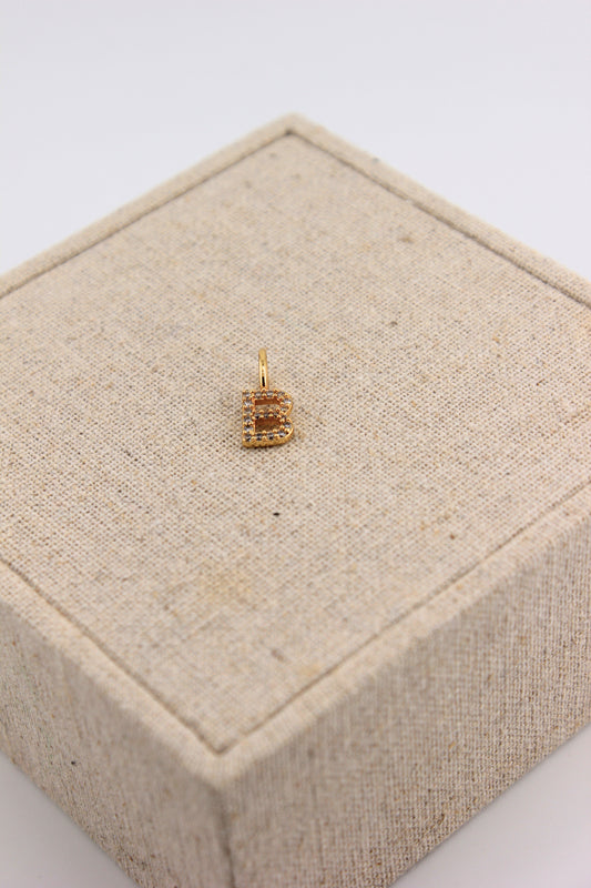 Anhänger Buchstabe B Zirkonie