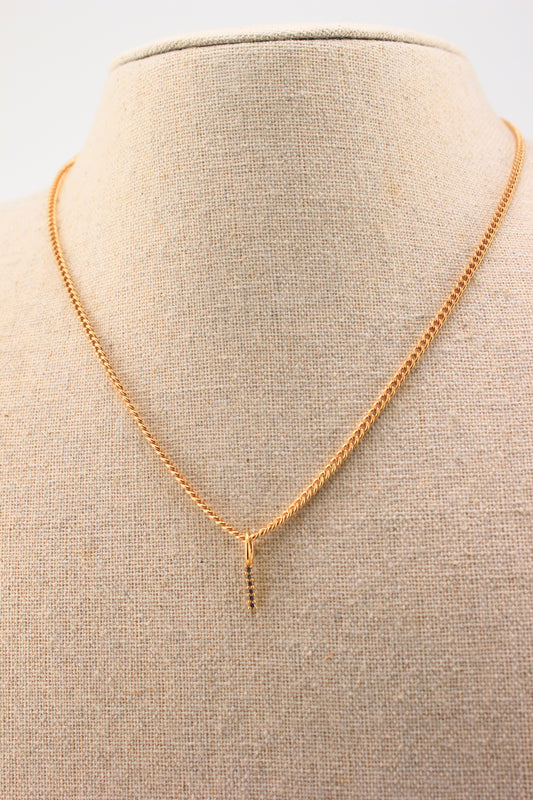 Anhänger Buchstabe I Zirkonie