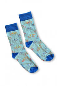 Socken Fahrradsocke Neon