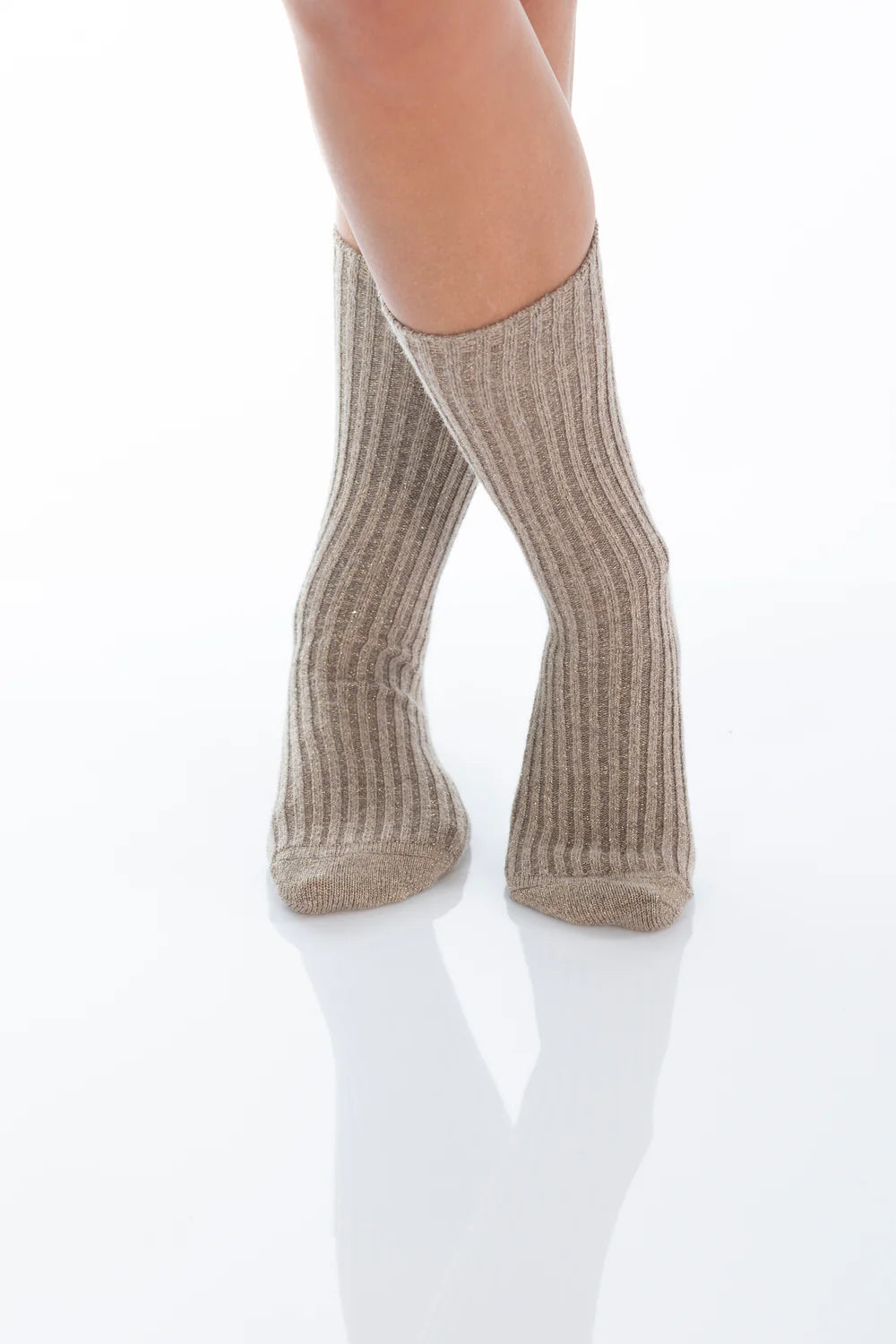 Socken Cara Camel Glitzer