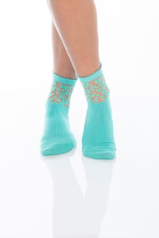 Socken Josy Blau/Türkis
